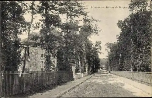 Ak Limours Essonne, Avenue de Verges