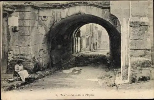 Ak Triel Yvelines, La voute de l'Eglise