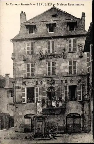 Ak Beaulieu Corrèze, Maison Renaissance