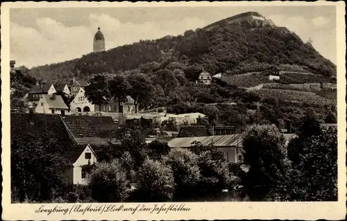 Ak Freyburg an der Unstrut, Blick auf die Jahnstätten