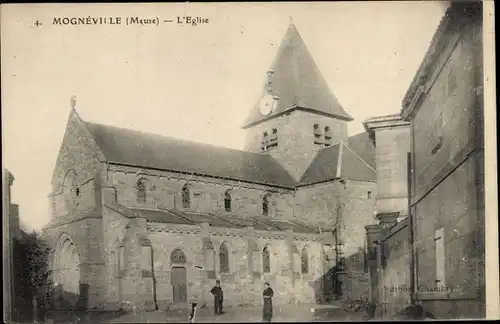 Ak Mognéville Meuse, L'Eglise