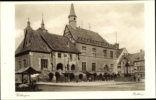 Ak Göttingen in Niedersachsen, Rathaus