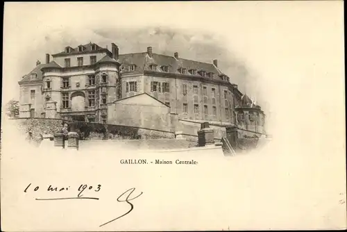 Ak Gaillon Eure, Maison Centrale