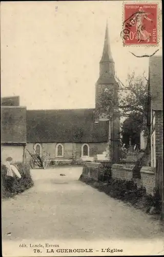 Ak La Gueroudle Eure, L'Église