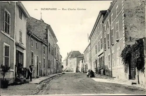 Ak Dompaire Lothringen Vosges, Rue Charles Gerome