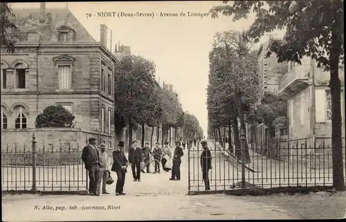 Ak Niort Deux Sèvres, Avenue de Limoges, porte