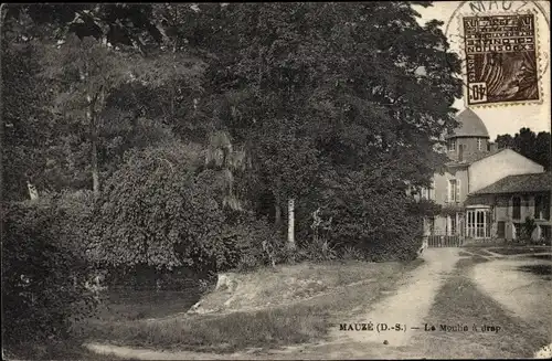 Ak Mauzé Deux Sèvres, Le Moulin a drap