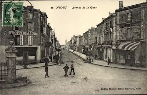 Ak Niort Deux Sèvres, Avenue de la Gare, Hotel de l'Univers