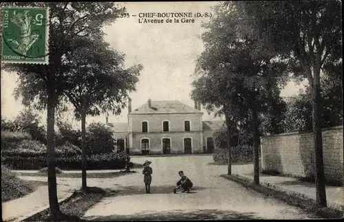 Ak Chef Boutonne Deux Sèvres, L'Avenue de la Gare