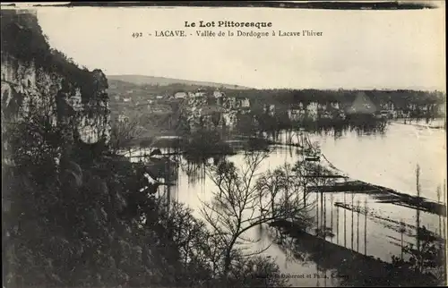 Ak Lacave Lot, Vallée de la Dordogne à l'Hiver