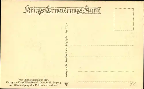 Ak Deutsches Kriegsschiff, SMS Augsburg, Kleiner Kreuzer, SMS Magdeburg, Kaiserliche Marine
