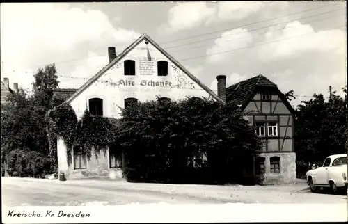 Ak Kreischa im Erzgebirge, Alte Schänke