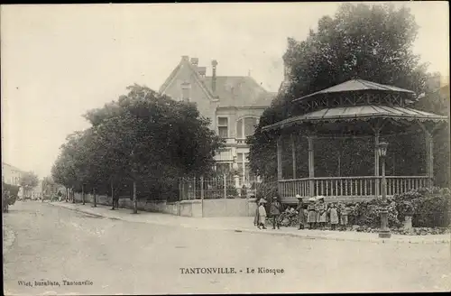 Ak Tantonville Lothringen Meurthe et Moselle, Le Kiosque, Kinder, Pavillon