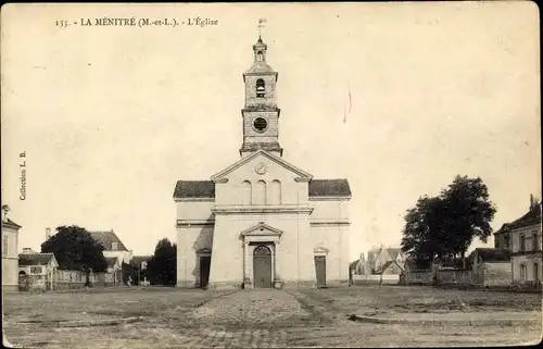 Ak La Ménitré Maine et Loire, L'eglise