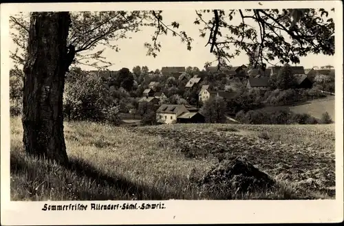 Ak Altendorf Sebnitz in Sachsen, Gesamtansicht