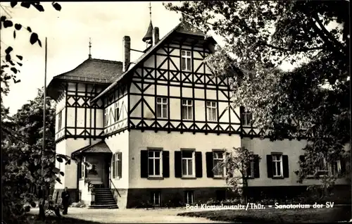 Ak Bad Klosterlausnitz in Thüringen, Sanatorium der SV