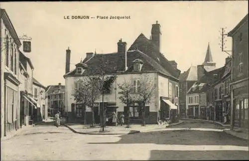 Ak Le Donjon Allier, Place Jacquelot