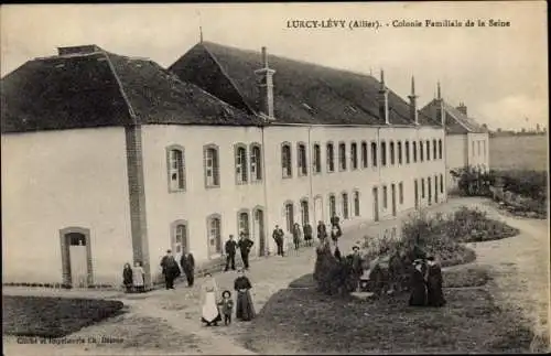 Ak Lurcy Lévy Allier, Colonie Familiale de la Seine