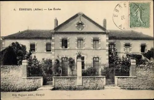 Ak Ébreuil Allier, Les Ecoles