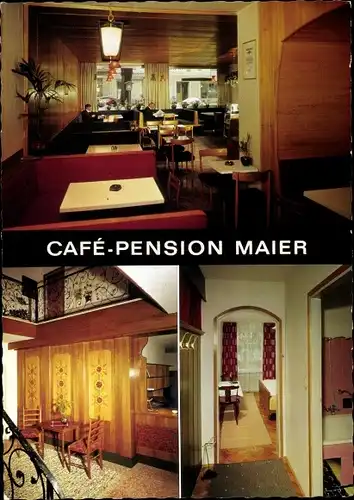 Ak Golling an der Salzach in Salzburg, Café Pension Maier