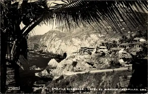 Ak Acapulco de Juárez Guerrero Mexiko, La Quebrada, Hotel el Mirador