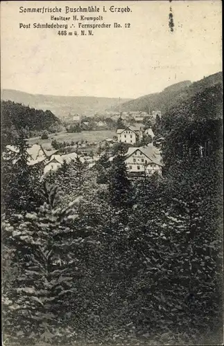 Ak Reichstädt Dippoldiswalde im Osterzgebirge, Buschmühle