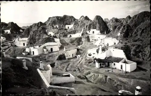 Foto Ak Guadix Andalusien, Vista de Cuevas