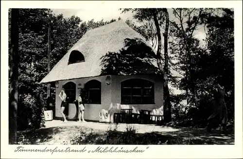 Ak Timmendorfer Strand in Ostholstein, Milchhäuschen