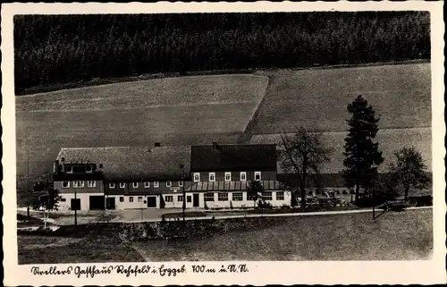 Ak Rehefeld Zaunhaus Altenberg im Erzgebirge, Strellers Gasthaus