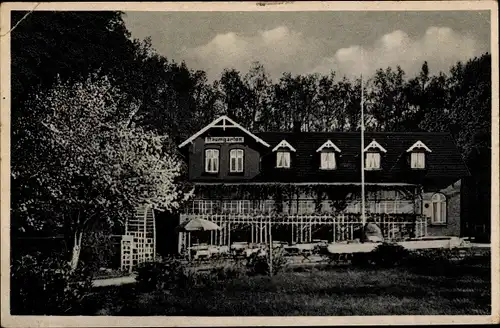 Ak Ahlefeld Bistensee in Schleswig Holstein, Gasthaus Baumgarten, H. Schulz