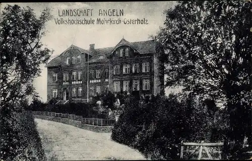 Ak Mohrkirch Osterholz in Schleswig Holstein, Volkshochschule