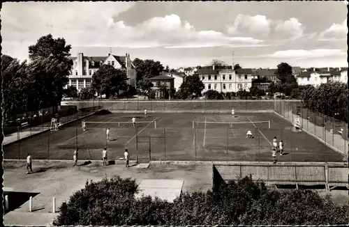 Ak Kellenhusen an der Ostsee, Blick auf den Tennisplatz