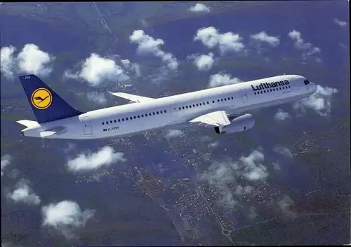 Ak Airbus A321-100, Lufthansa, Passagierflugzeug