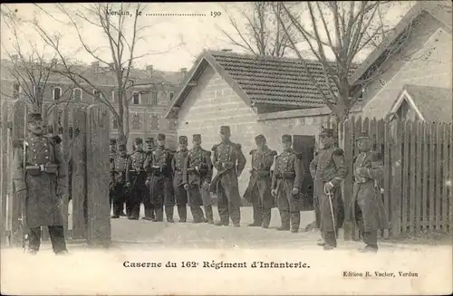 Ak Departement Meuse, Caserne du 162e Régiment d'Infanterie