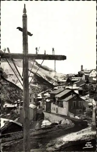 Ak Saint Véran Hautes Alpes, La Croix du Tourant et ses Attributs