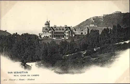 Ak San Sebastian Baskenland, Real Casa de Campo