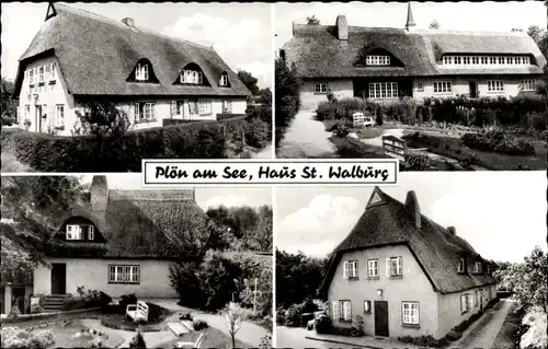 Ak Plön in Schleswig Holstein, Haus St. Walburg, Müttergenesungsheim