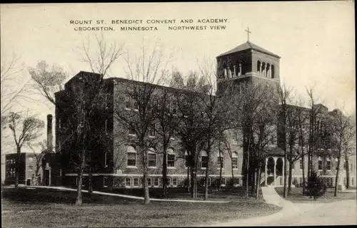 Ak Crookston Minnesota USA, Mount St. Benedict Convent and Academy