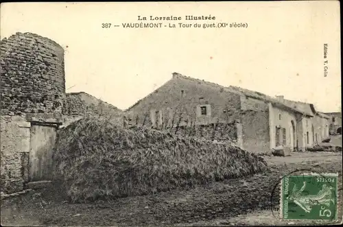 Ak Vaudémont Lothringen Meurthe et Moselle, La Tour du guet