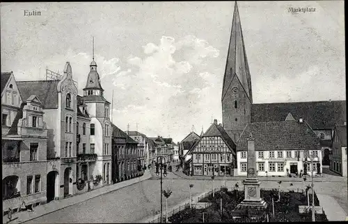 Ak Eutin in Ostholstein, Marktplatz