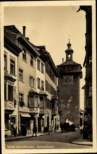 Ak Schaffhausen Stadt Schweiz, Schwabentor