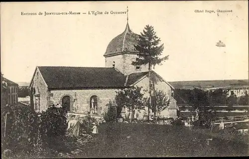 Ak Joinville sur Marne Haute Marne, L'Eglise de Gudmont