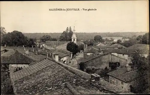 Ak Maizières les Joinville, Vue générale