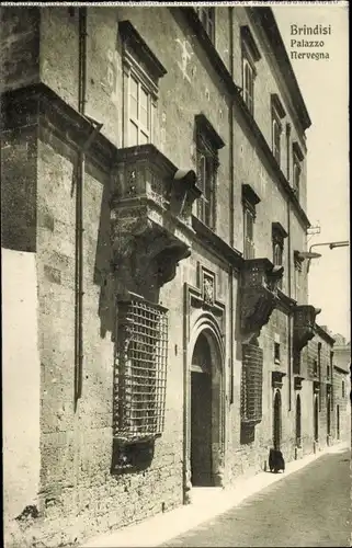 Ak Brindisi Puglia, Palazzo Nervegna