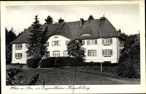 Ak Plön am See Schleswig Holstein, Evangelische Jugendheim Koppelsberg