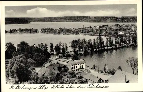 Ak Ratzeburg im Herzogtum Lauenburg, Blick über den Küchensee