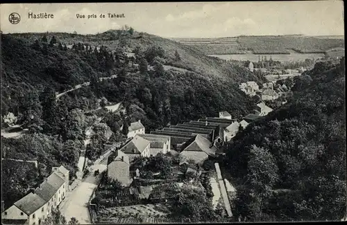 Ak Hastière Wallonien Namur, Vue pris de Tahaut