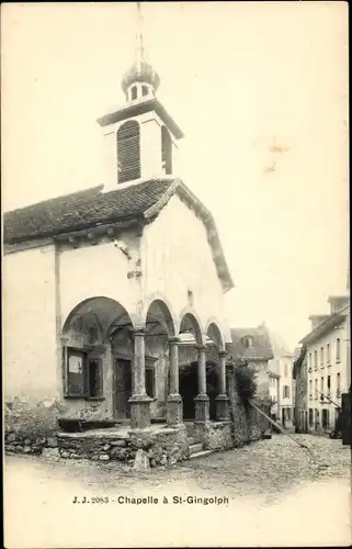 Ak Saint Gingolph Kt. Wallis, Chapelle