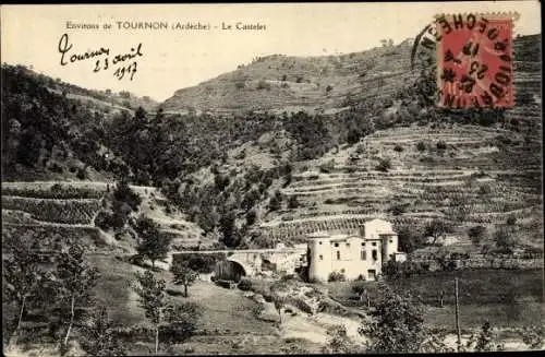 Ak Tournon Ardèche, Le Castelet