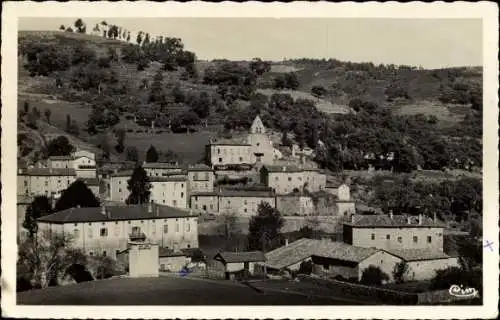 Ak Marcols le Eaux, Eglise et Usine La Neuve